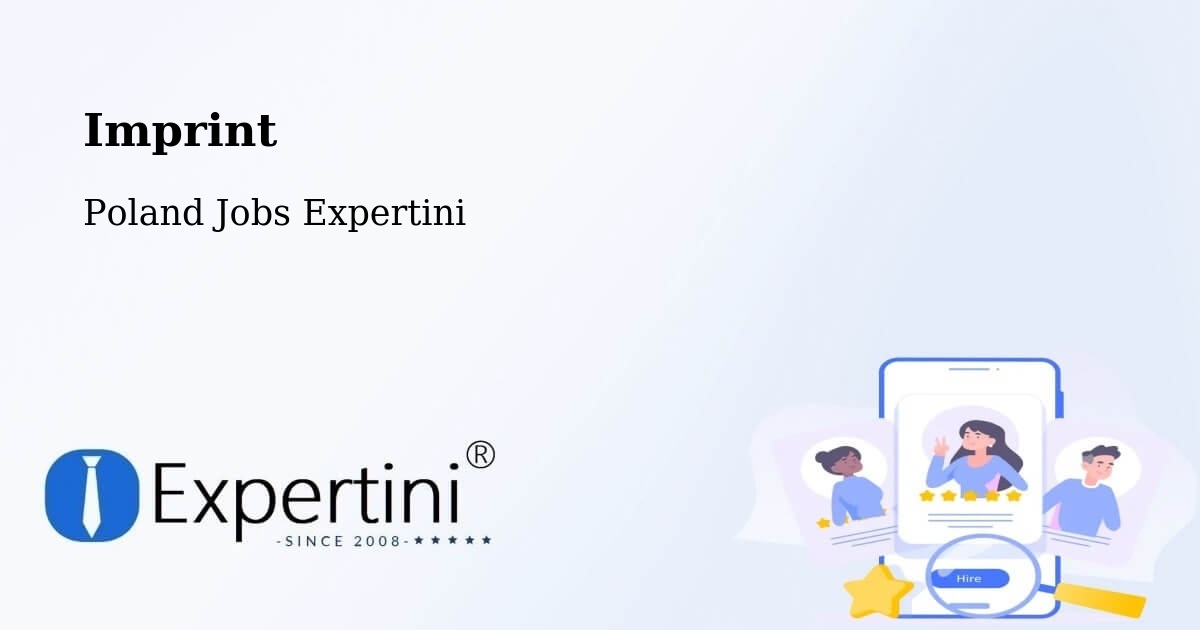 Imprint – Balice - Poland Jobs Expertini